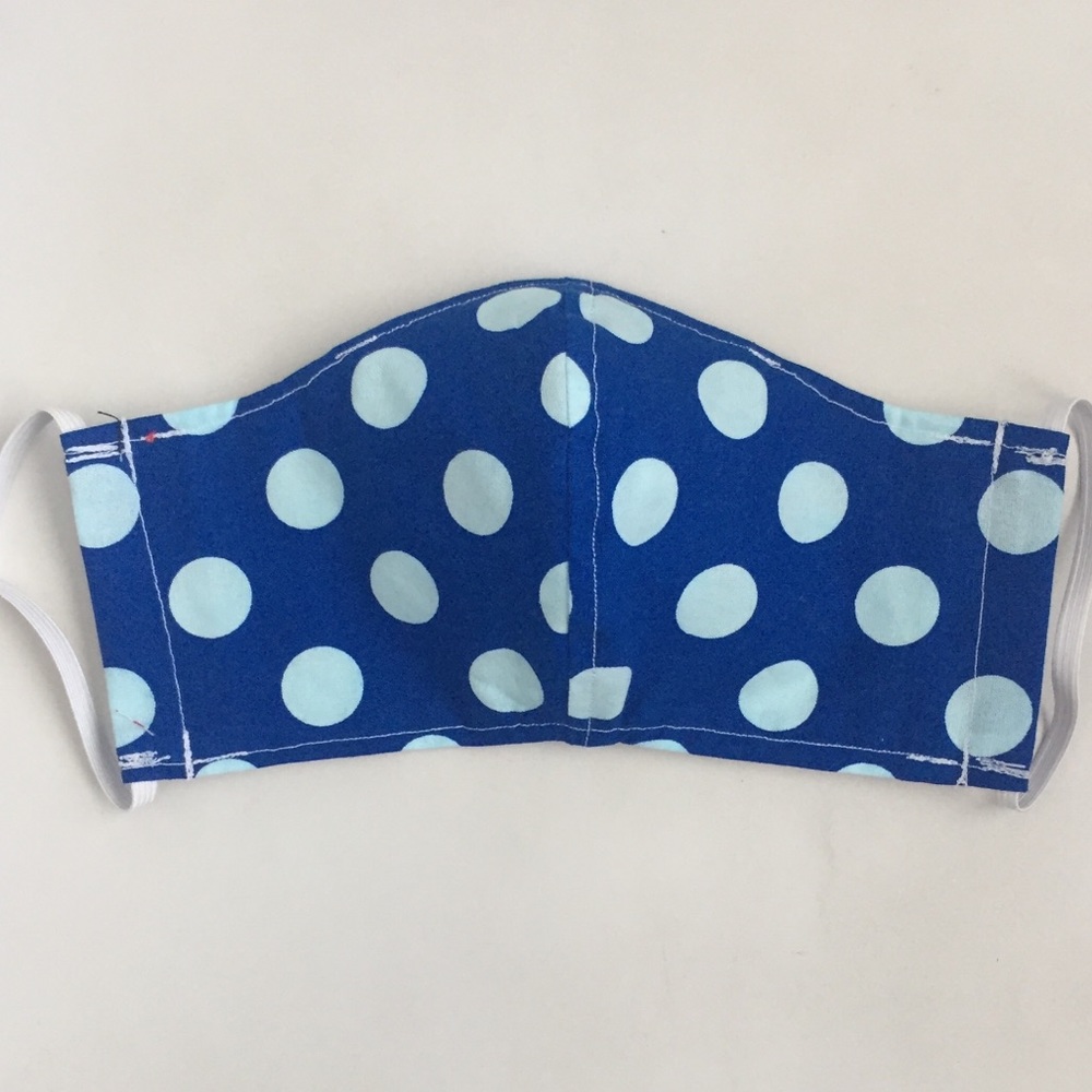 Men’s Handmade Face Mask w/nosewire/Filter Pocket
